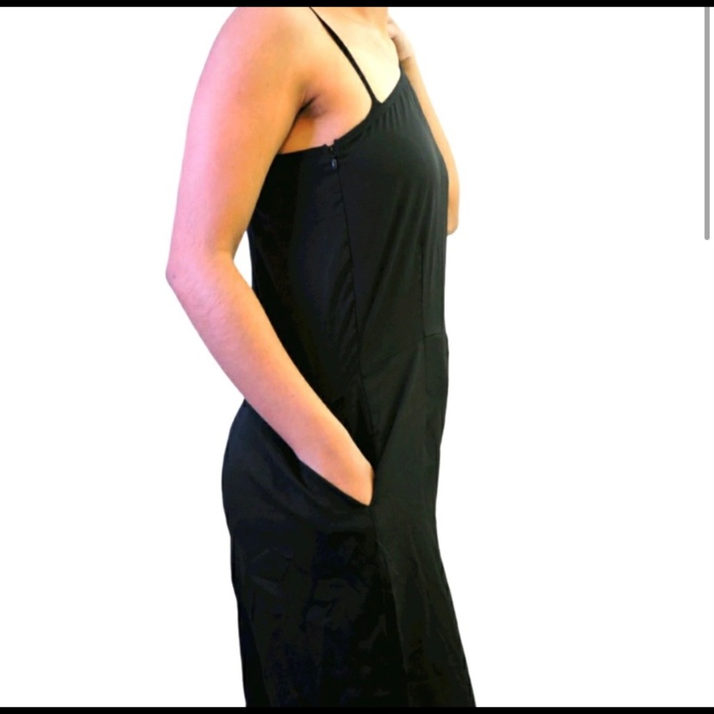 Black light one off shoulder jumpsuit size large